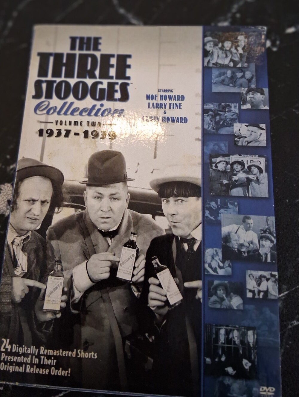 The Three Stooges Collection Volume 2 DVD Set 1937-1939 Remastered 2 Disc Set